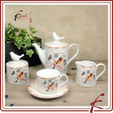 Чайный набор из керамики для птиц